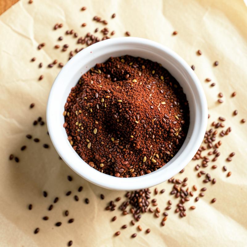 Agase Chutney Pudi in a bowl